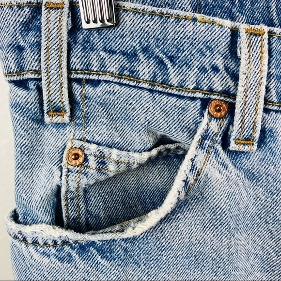 VINTAGE LEVIS 550 Orange Tab Relaxed Fit Tapered Leg Jean Size W38 L30 - Picture 8 of 16